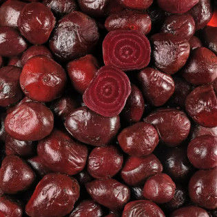 Betterave rouge cuite en sous-vide
