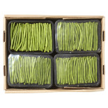 Haricot vert en barquette extra fins